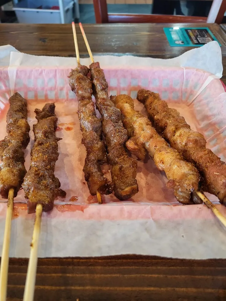 Pork Belly Skewer Beef Skewer